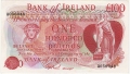 Bank Of Ireland Higher Values 100 Pounds, from 1984